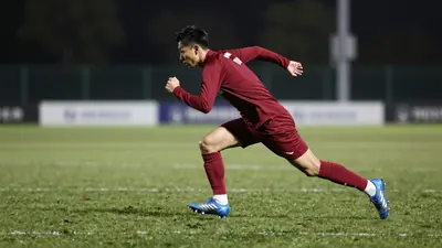 Trabzonspor, UEFA Konferans Ligi ilk maçı öncesi Finlandiya'da son antrenmanını yaparken teknik direktör Thomas Reis...
